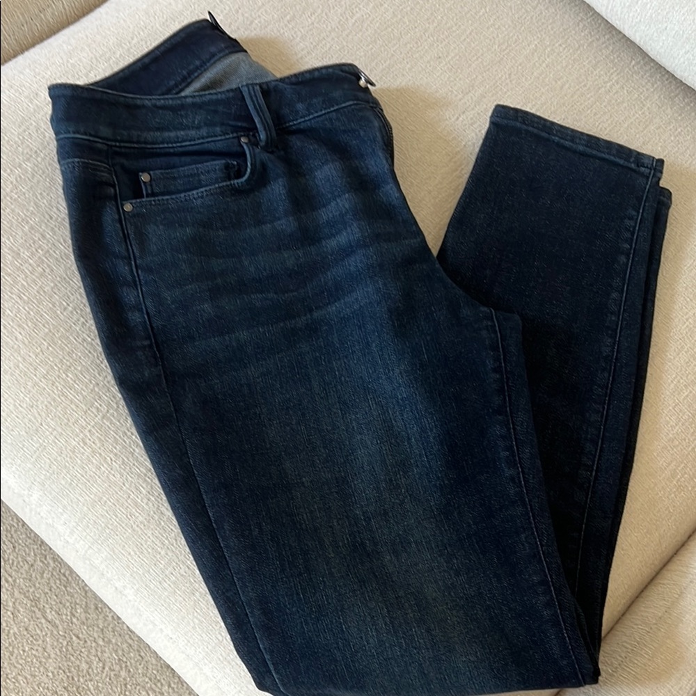 Ann Taylor Factory Dark Blue Ankle Jeans